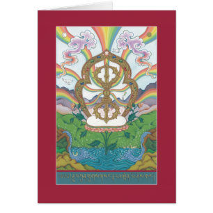 CARD Vajra (Dorje) - with explanation