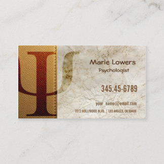 card visits psychologist