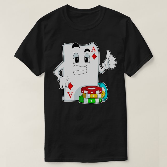card with chips T-Shirt (Design Front)