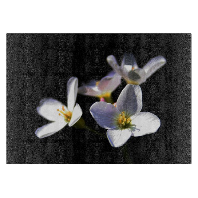 Cardamine Pratensis Flowers cbcna Cutting Board (Front)