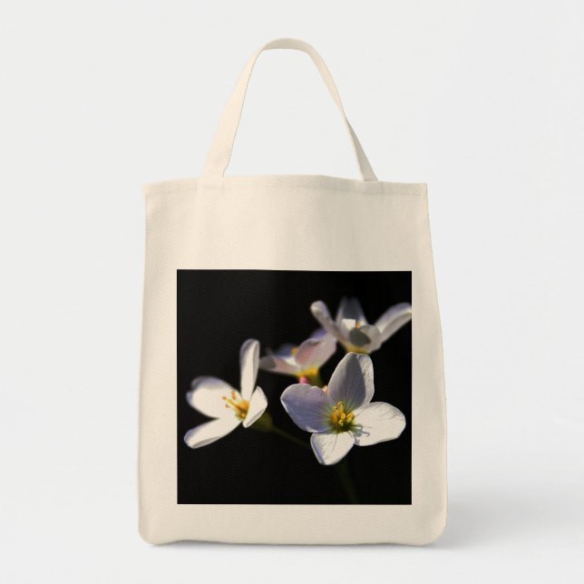 Cardamine Pratensis Flowers gtcnm Tote Bag (Front)