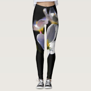 Cardamine Pratensis Flowers lecnm Leggings