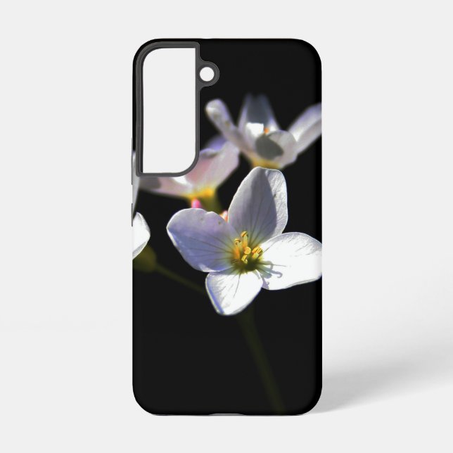 Cardamine Pratensis Flowers sgcnm Samsung Galaxy S22 Case (Back)