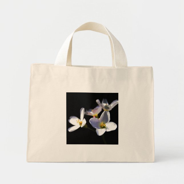 Cardamine Pratensis Flowers ttcnm Mini Tote Bag (Front)