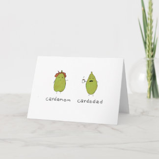 CardaMOM & CardaDAD Family Card 7x5
