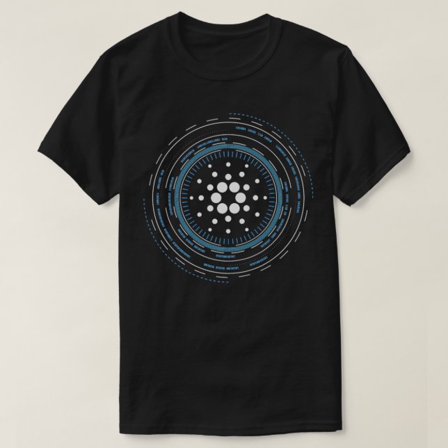 Cardano ADA Crypto Cryptocurrency Premium  T-Shirt (Design Front)