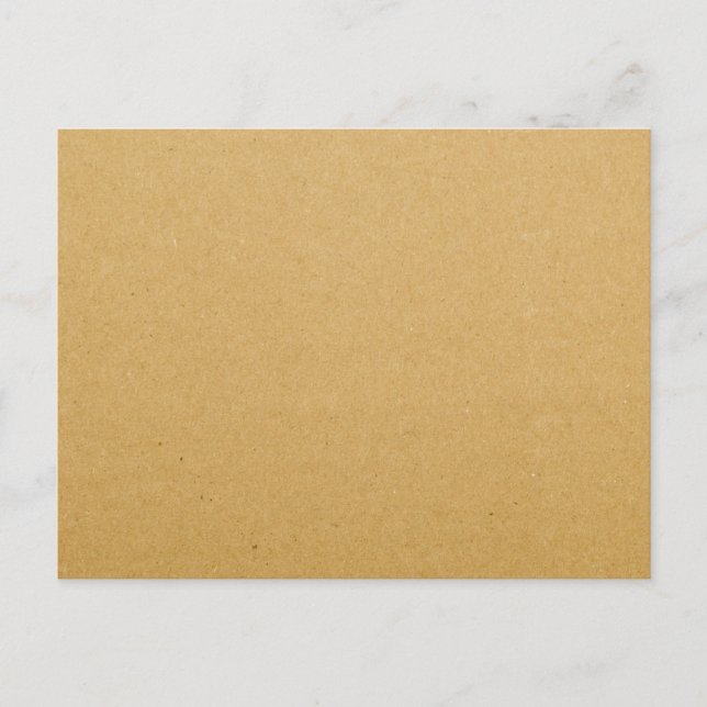 Cardboard texture postcard (Front)