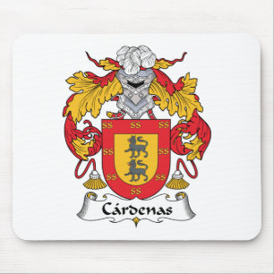 Cardenas Family Crest Mouse Mat