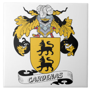 Cardenas Family Crest Tile