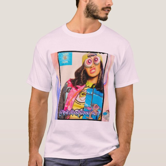 Cardi B by Blammo The Makers of Log T-Shirt (Front)