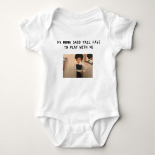 CARDI B meme Baby Bodysuit