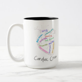 Cardiac Crew Anatomical Heart Mug