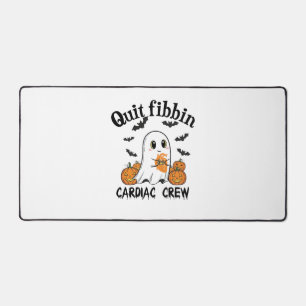 Cardiac Crew Funny Boo-Ghost Pumpkin Desk Mat