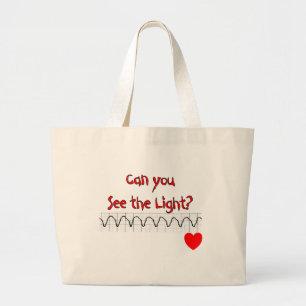 Cardiac/ ER Nurse Hilarious sayings Large Tote Bag