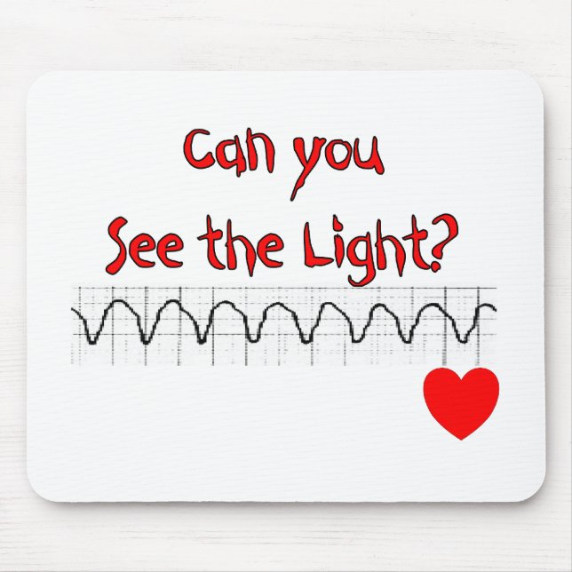 Cardiac/ ER Nurse Hilarious sayings Mouse Mat (Front)