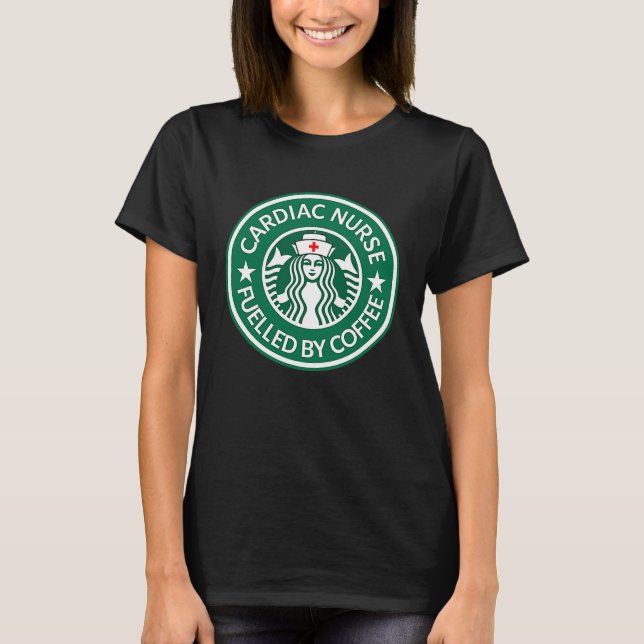 Cardiac Nurse and Coffee Top (Front)