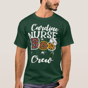 Cardiac Nurse Boo Crew Halloween Cardiac Nurse 380 T-Shirt
