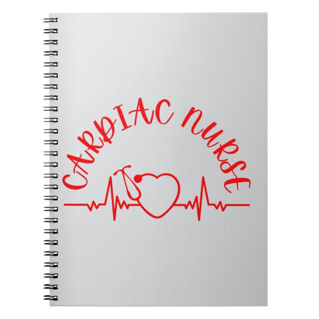 cardiac nurse cardiac nurse gifts cardiology nurse notebook (Front)