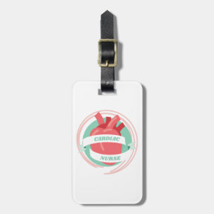 Cardiac Nurse Gift for Cardiology Nursing Team Gif Luggage Tag