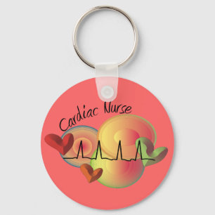 Cardiac Nurse Gifts Key Ring