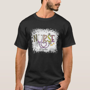 Cardiac Nurse Halloween Costume Stethoscope Nursin T-Shirt