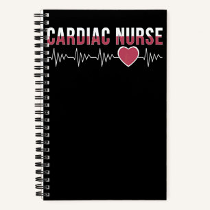 Cardiac Nurse Heartbeat Cardiac Nursing Notebook