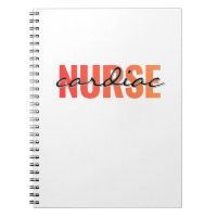 Cardiac Nurse Modern Typography