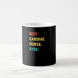 Cardiac Nurse Profession Retro Best Cardiac Nurse Coffee Mug