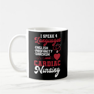 Cardiac Nurse Rn Cardiovascular Cardiology Practit Coffee Mug