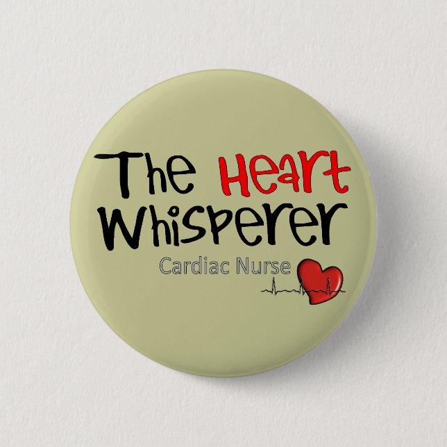 Cardiac Nurse T-Shirts & Gifts 6 Cm Round Badge (Front)