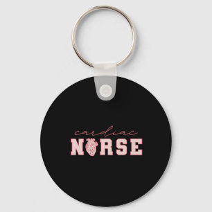 Cardiac Nurse Valentine's Day Telemetry Nurse Cvic Key Ring