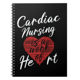 Cardiac Nurse Work Cardiology Cns Nursing Rn Notebook