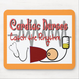 CARDIAC NURSES "CATCH the RHYTHM" Mouse Mat
