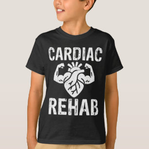 Cardiac Rehab Heart Recovery Cardiology Artwork T-Shirt
