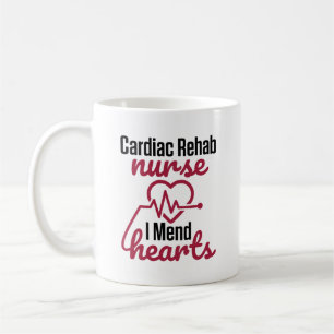 Cardiac Rehab Nurse Nursing I Mend Hearts Coffee Mug