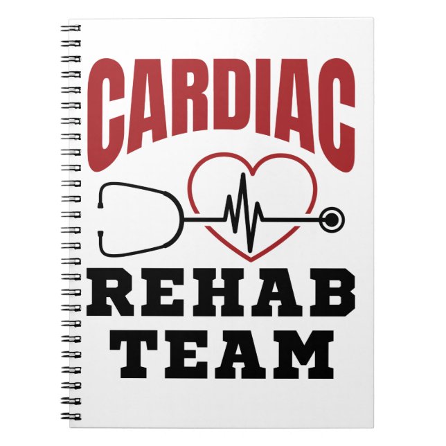 Cardiac Rehab Team Cardiologist Nurse Notebook (Front)