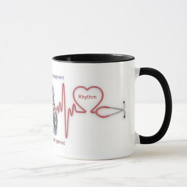cardiac rhythm management : HEART RHYTHM Mug (Right)