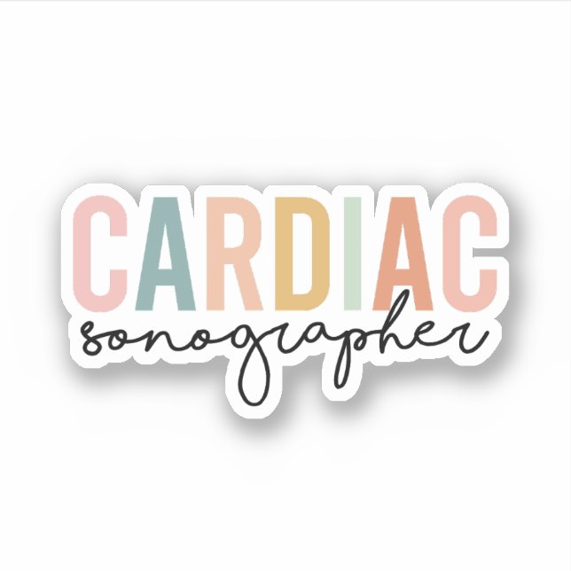 Cardiac Sonographer, Cardiac Sonography Gift (Front)