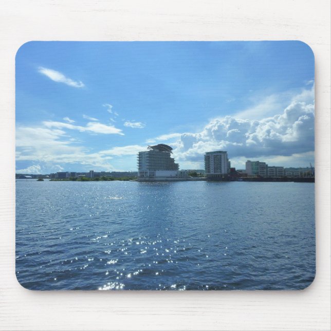 Cardiff Bay, Cardiff, Wales Mouse Mat (Front)