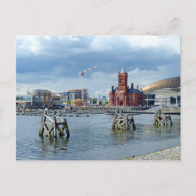 Cardiff Bay, Cardiff, Wales Postcard (Front)
