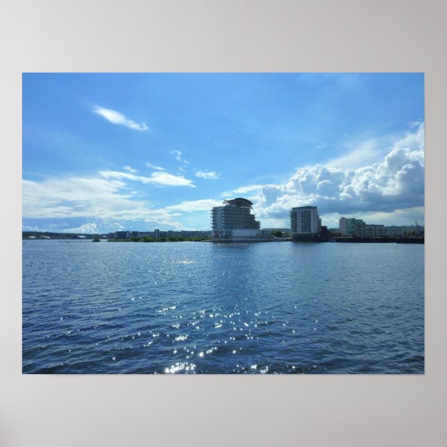 Cardiff Bay, Cardiff, Wales Poster (Front)