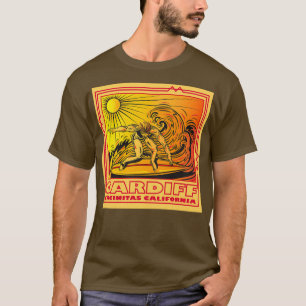 CARDIFF BY THE SEA ENCINITAS CALIFORNIA SURFING T-Shirt