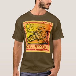 CARDIFF BY THE SEA ENCINITAS CALIFORNIA SURFING T-Shirt