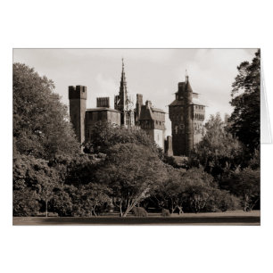 Cardiff Castle II - Sepia