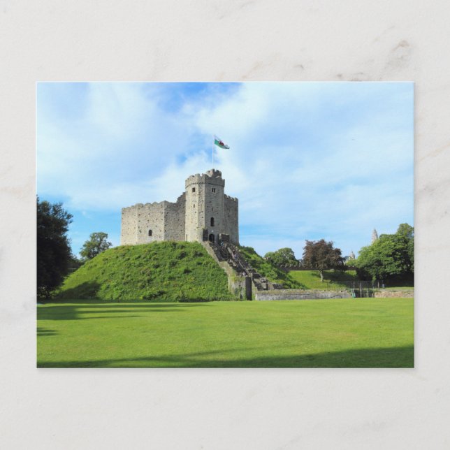 Cardiff Castle Keep II Postcard (Front)