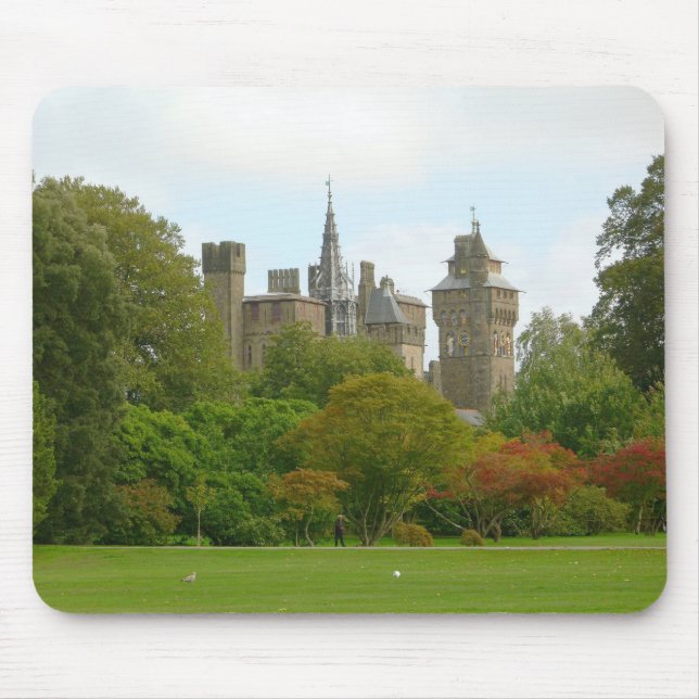 Cardiff Castle Mouse Mat (Front)
