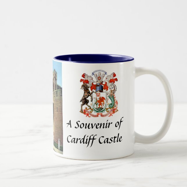 Cardiff Castle Souvenir Mug (Right)