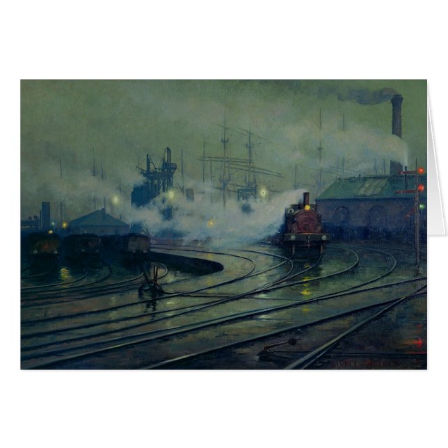 Cardiff Docks, 1896 (Front Horizontal)