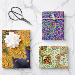 Cardiff, Floresta, and Toulon Wrapping Paper Sheet