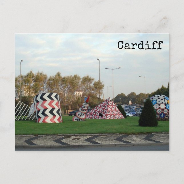 Cardiff Postcard (Front)